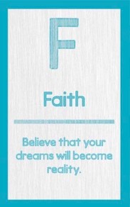 F - Faith Poster